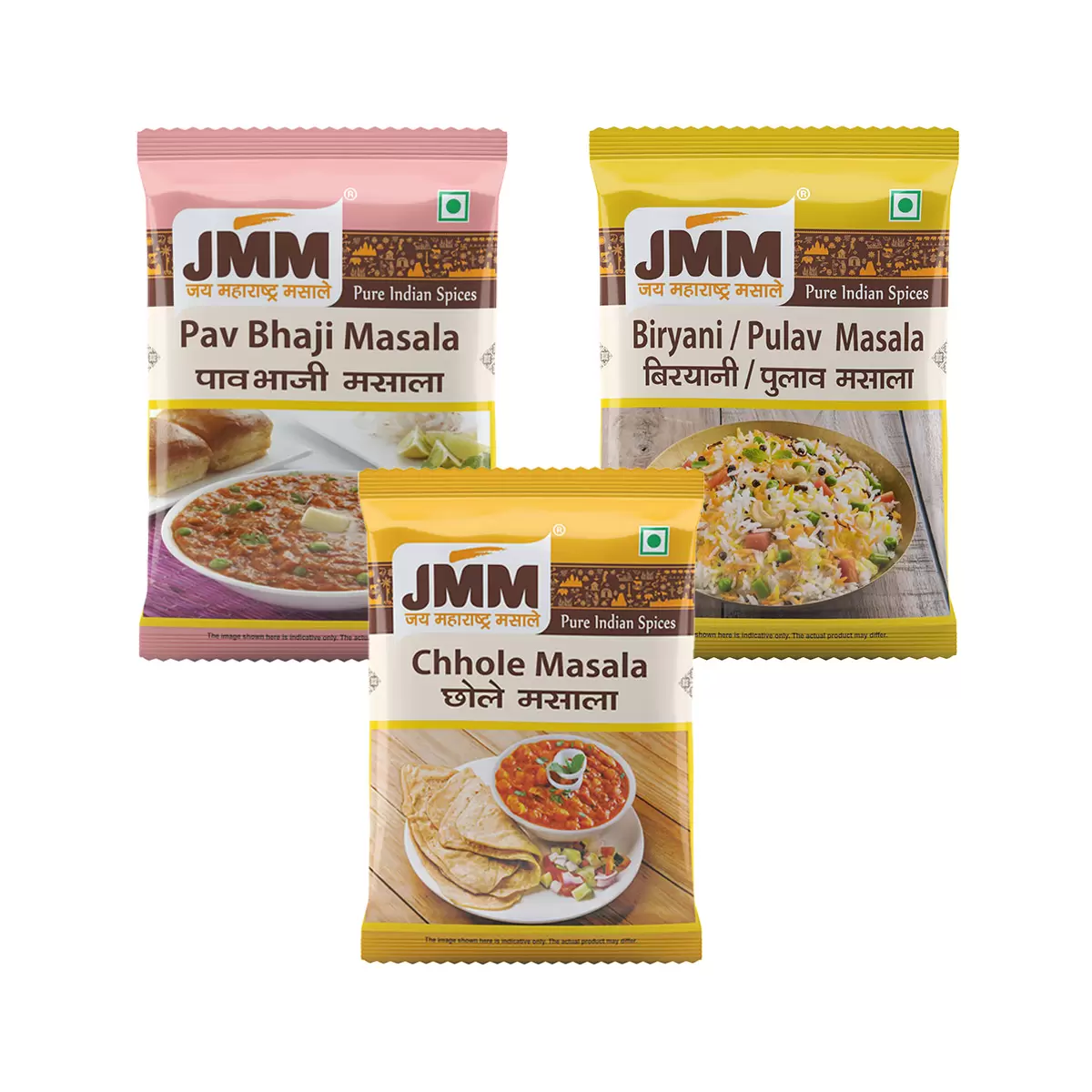 Pavbhaji-Biryani-Chole-Masala